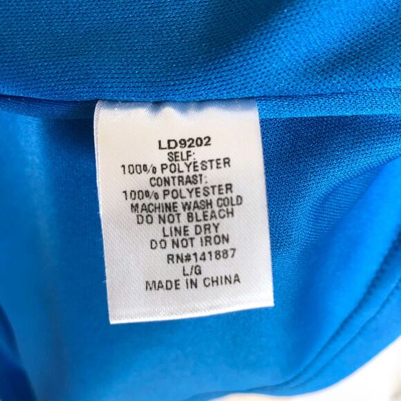 C. Luce Blue Strappy Neck Cap Sleeve Mini Dress - Picture 5 of 5